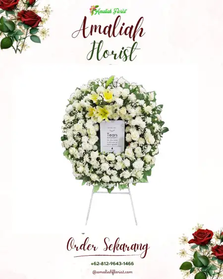 Krans Bunga Duka Cihujan